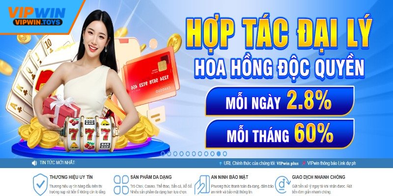 Quyền lợi khi làm đại lý Vipwin