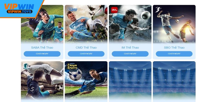 Sơ lược cơ bản về sảnh thể thao VIPWIN