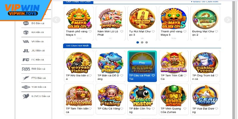 Vài nét khái quát về bắn cá Vipwin
